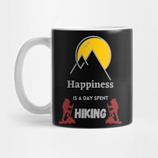 Happiness is a day spent hiking Mug